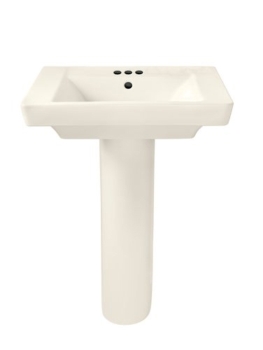 American Standard 0641.400.222 Boulevard Series Complete Pedestal Sink with 4
